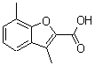 CAS#: 16817-24-6, 3,7-Dimethyl-1-Benzofuran-2-Carboxylic Acid