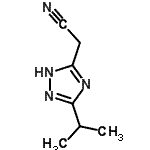 CAS#: 168260-22-8, (3-Isopropyl-1H-1,2,4-Triazol-5-Yl)Acetonitrile