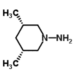 CAS#: 168272-95-5, (3R,5S)-3,5-Dimethyl-1-Piperidinamine