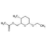 CAS#: 168333-81-1, [(2S,3R,6R)-6-Ethoxy-3-Methyltetrahydro-2H-Pyran-2-Yl]Methyl Acetate
