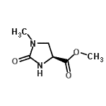 CAS 登录号：168399-09-5， 甲基(4S)-1-甲基-2-氧代-4-咪唑烷羧酸酯