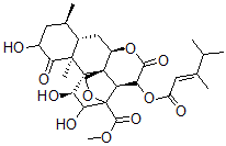 CAS 登录号：168569-27-5， 鸦胆子酚H