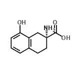 CAS 登录号：168629-06-9， (2R)-2-氨基-8-羟基-1,2,3,4-四氢-2-萘甲酸