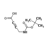 CAS#: 168762-94-5, 4-({[(2-Methyl-2-Propanyl)Oxy]Carbonyl}Amino)-2-Butynoic Acid