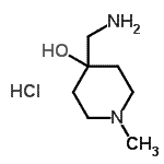 CAS#: 168818-68-6, 4-(Aminomethyl)-1-Methyl-Piperidin-4-Ol Hydrochloride