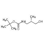 CAS#: 168827-86-9, 2-Methyl-2-Propanyl [(2S)-3-Hydroxy-2-Methylpropyl]Carbamate