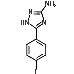 CAS#: 168893-35-4, 5-(4-Fluorophenyl)-1H-1,2,4-Triazol-3-Amine