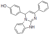 CAS#: 169132-77-8, 4-(2-Phenyl-4,10-Dihydropyrimido[2,3-b]Benzimidazol-4-Yl)Phenol