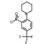 CAS 登录号：1692-79-1， 1-[2-硝基-4-(三氟甲基)苯基]哌啶