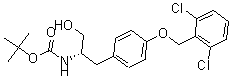CAS#: 169393-62-8, [(1S)-2-[4-[(2,6-Dichlorophenyl)Methoxy]Phenyl]-1-(Hydroxymethyl)Ethyl]-Carbamic Acid 1,1-Dimethylethyl Ester