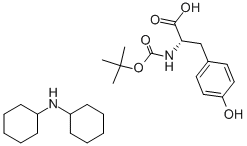 CAS#: 16944-14-2, N-((tert-Butoxy)carbonyl)-L-tyrosine compound with dicyclohexylamine (1:1)