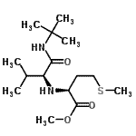 CAS 登录号：169453-05-8， N-{(2S)-3-甲基-1-[(2-甲基-2-丙基)氨基]-1-氧代-2-丁炔基}-L-蛋氨酸甲酯