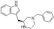 CAS 登录号：169458-70-2， 3-{[(2S)-4-苄基-2-哌嗪基]甲基}-1H-吲哚