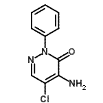 CAS 登录号：1698-61-9， 4-氨基-5-氯-2-苯基-3(2H)-哒嗪酮