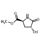 CAS#: 170012-71-2, Methyl (4R)-4-Hydroxy-5-Oxo-L-Prolinate