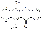 CAS#: 17014-63-0, 4-Hydroxy-1,2,3-Trimethoxy-10-Methyl-9(10H)-Acridinone