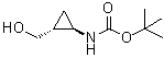 CAS#: 170299-53-3, 2-Methyl-2-Propanyl [(1R,2R)-2-(Hydroxymethyl)Cyclopropyl]Carbamate