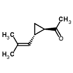 CAS#: 170303-19-2, 1-[(1R,2S)-2-(2-Methylprop-1-Enyl)Cyclopropyl]Ethanone