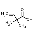 CAS#: 17036-77-0, 2-Amino-2-Methyl-3-Butenoic Acid