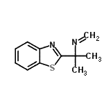 CAS#: 170438-27-4, N-[2-(1,3-Benzothiazol-2-Yl)-2-Propanyl]Methanimine