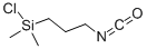 CAS 登录号：17070-70-1， 氯(3-异氰酸丙基)二甲基-硅烷