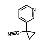 CAS#: 170734-10-8, 1-(3-Pyridinyl)Cyclopropanecarbonitrile