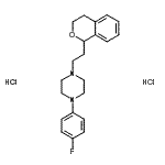 CAS#: 170856-41-4, 1-[2-(3,4-Dihydro-1H-Isochromen-1-Yl)Ethyl]-4-(4-Fluorophenyl)Piperazine Dihydrochloride