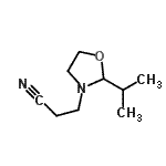 CAS#: 170876-14-9, 3-(2-Isopropyl-1,3-Oxazolidin-3-Yl)Propanenitrile