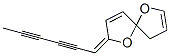 CAS 登录号：17089-43-9， 7-(2,4-己二炔亚基)-1,6-二氧杂螺[4.4]壬-2,8-二烯