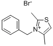 CAS#: 17091-45-1, 2,4-Dimethyl-3-(Phenylmethyl)-Thiazolium Bromide (1:1)