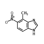CAS#: 170918-28-2, 4-Methyl-5-Nitro-1H-Benzimidazole
