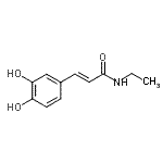 CAS#: 171114-98-0, (2E)-3-(3,4-Dihydroxyphenyl)-N-Ethylacrylamide