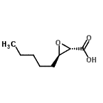 CAS#: 171231-63-3, (2S,3R)-3-Pentyl-2-Oxiranecarboxylic Acid