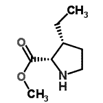 CAS#: 171232-79-4, Methyl (3R)-3-Ethyl-L-Prolinate