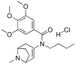 CAS#: 171261-21-5, N-Butyl-3,4,5-trimethoxy-N-(8-methyl-8-azabicyclo[3.2.1]oct-3-en-3-yl)benzamide hydrochloride