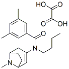 CAS#: 171261-23-7, N-Butyl-3,5-dimethyl-N-(8-methyl-8-azabicyclo(3.2.1)oct-2-en-3-yl)-benzamide ethanedioate hydrate (1:1:1)