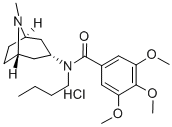 CAS#: 171261-29-3, N-Butyl-3,4,5-Trimethoxy-N-(8-Methyl-8-Azabicyclo[3.2.1]Octan-3-Yl)Benzamide Hydrochloride