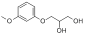 CAS 登录号：17131-51-0， 3-(M-甲氧基苯氧基)-1,2-丙烷二醇