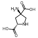 CAS 登录号：171336-79-1， (2S,4R)-4-氨基-2,4-吡咯烷二甲酸