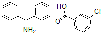 CAS#: 171507-26-9, Diphenylmethanamine 3-Chlorobenzoate