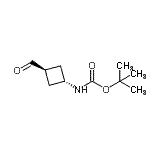 CAS#: 171549-92-1, 2-Methyl-2-Propanyl (trans-3-Formylcyclobutyl)Carbamate