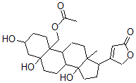 CAS#: 17162-14-0, 3beta,5,14-Trihydroxy-19-Acetoxy-5beta-Card-20(22)-Enolide