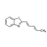 CAS#: 171628-33-4, 2-[(1E,3E)-1,3-Pentadien-1-Yl]-1,3-Benzothiazole