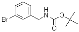 CAS#: 171663-13-1, N-[(3-Bromophenyl)Methyl]-Carbamic Acid 1,1-Dimethylethyl Ester