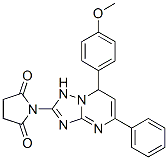 CAS#: 171668-02-3, 1-[7-(4-Methoxyphenyl)-5-Phenyl-1,7-Dihydro-[1,2,4]Triazolo[1,5-a]Pyrimidin-2-Yl]Pyrrolidine-2,5-Dione