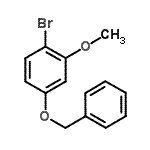 CAS 登录号：171768-67-5， 4-(苄氧基)-1-溴-2-甲氧基苯