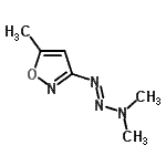 CAS 登录号：171782-72-2， 3-[(1E)-3,3-二甲基-1-三氮烯-1-基]-5-甲基-1,2-恶唑