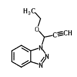 CAS 登录号：171815-58-0， 1-(1-乙氧基-2-丙炔-1-基)-1H-苯并三唑