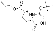 CAS#: 171820-73-8, Nalpha-Boc-Ngamma-allyloxycarbonyl-L-2,4-diaminobutyric acid
