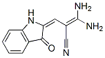 CAS#: 171853-02-4, 3,3-Diamino-2-[(E)-(3-Oxo-1H-Indol-2-Ylidene)Methyl]Prop-2-Enenitrile
